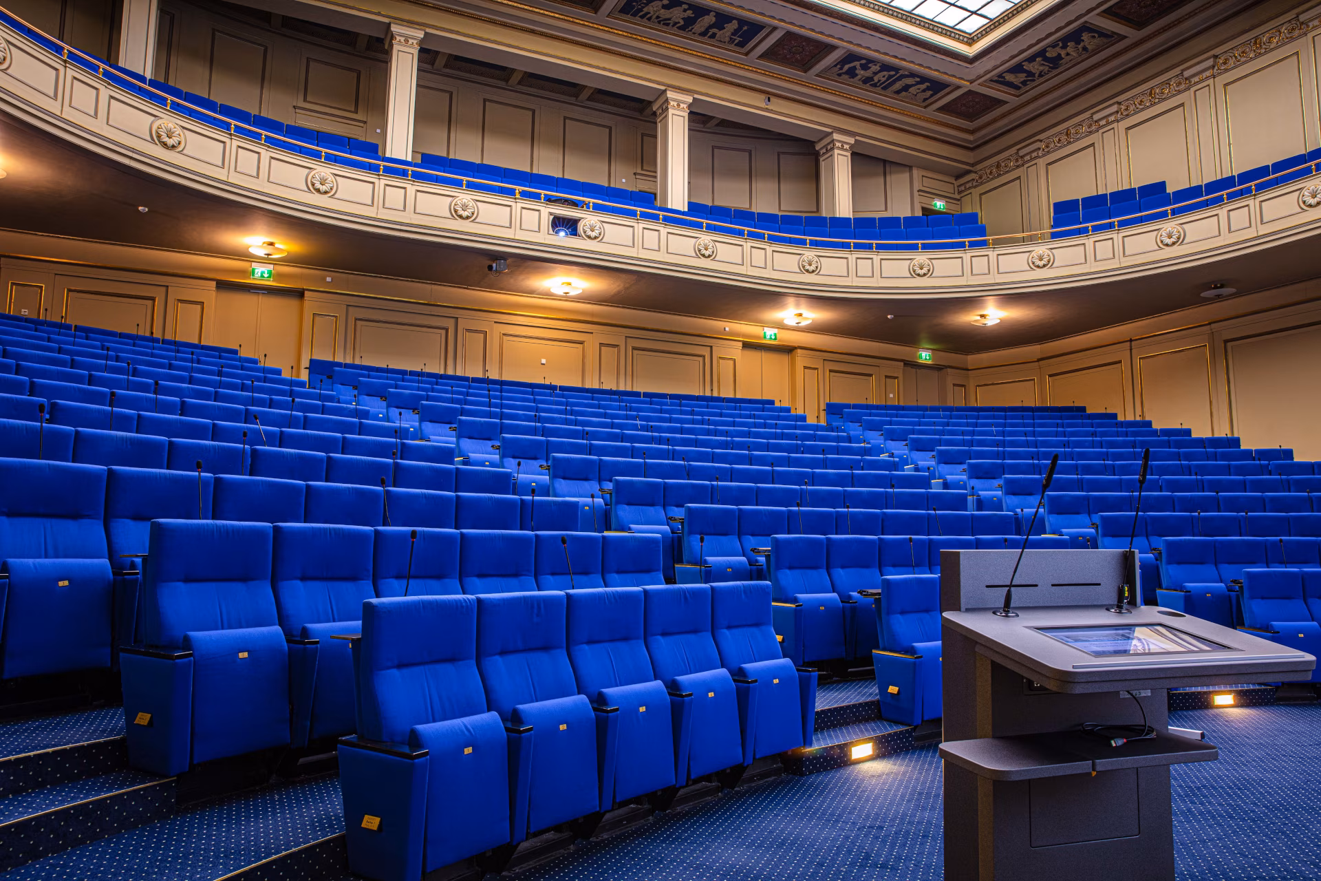Background photo lecture hall